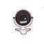 Standuhr DM: ca. 20cm - Dunkelrot, Basics, Metall (22/20/6cm) Standuhr DM: ca. 20cm - Dunkelrot, Basics, Metall (22/20/6cm)