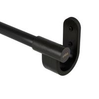 Vorhangstangenset Bellwood Rod Schwarz L: 107-305 cm - Schwarz, KONVENTIONELL, Holz/Metall (107-305cm) - Umbra