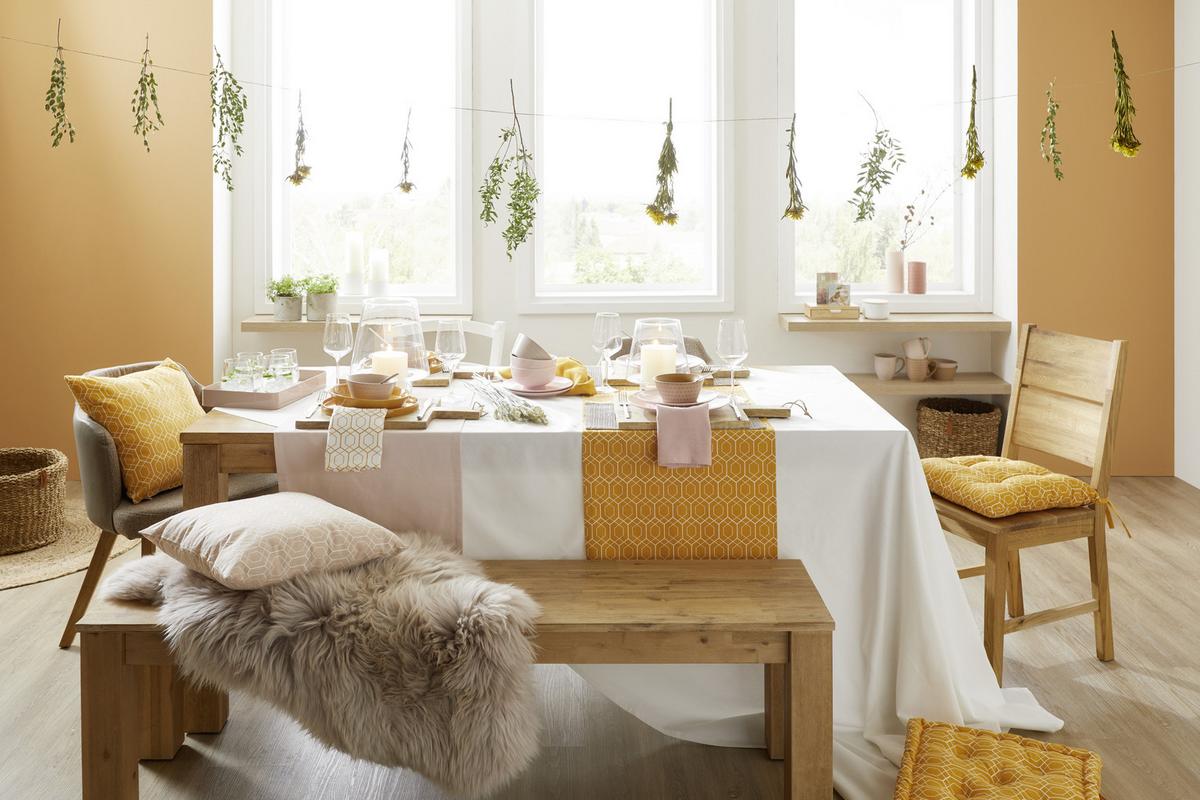 OVČÍ KOŽEŠINA Jenny, 90-105/60cm, béžová - béžová, textil (60/90-105cm) - Modern Living