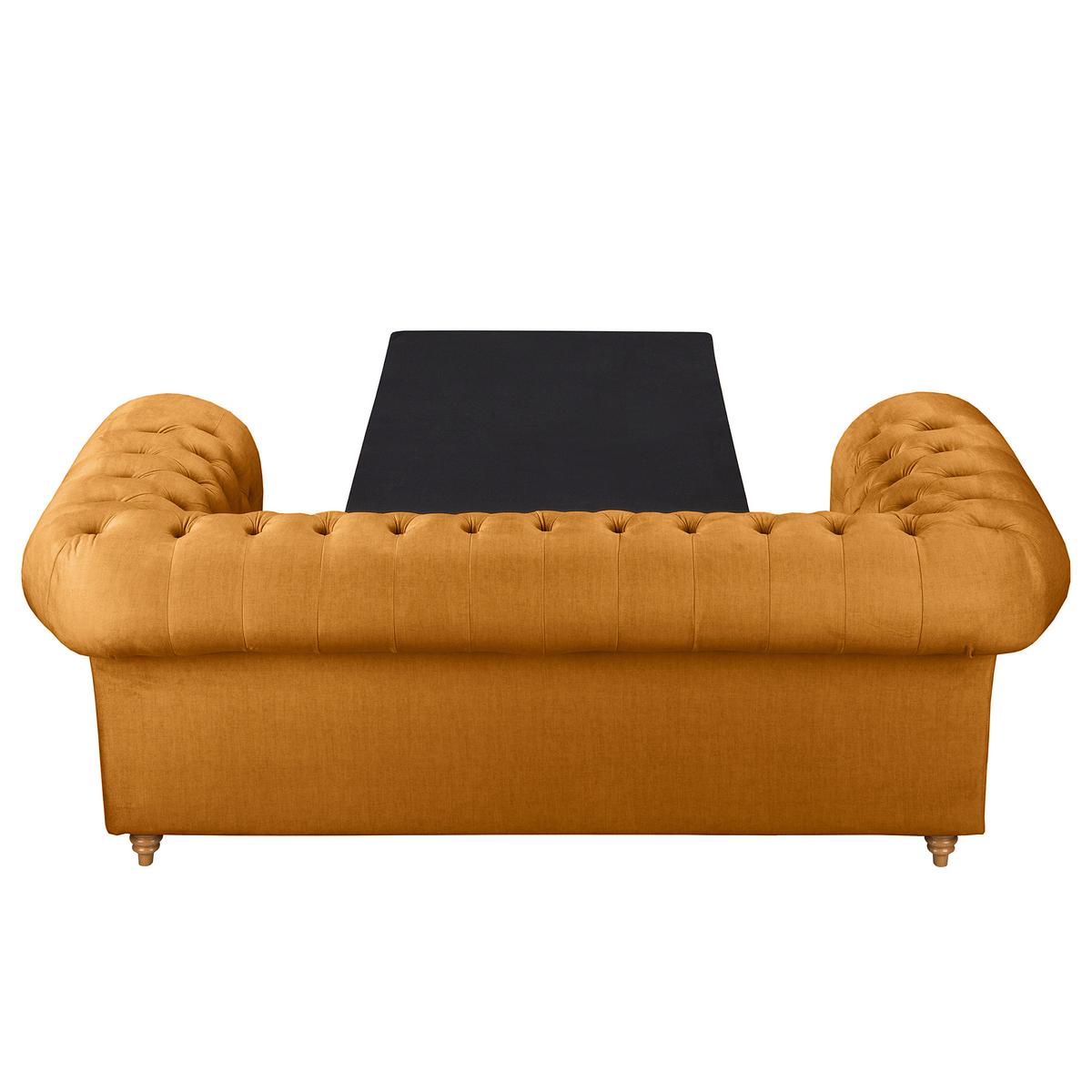 Schlafsofa Laura Bernsteinfarben, B: 190cm - Bernsteinfarben/Braun, Design, Textil (190/74/91cm) - P & B