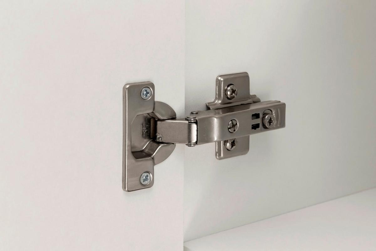 Küchenoberschrank Florenz 60 cm Weiß/Eiche 1 Drehtüre - Eiche Wotan/Weiß, Design, Holzwerkstoff (60/57/34cm) - Held