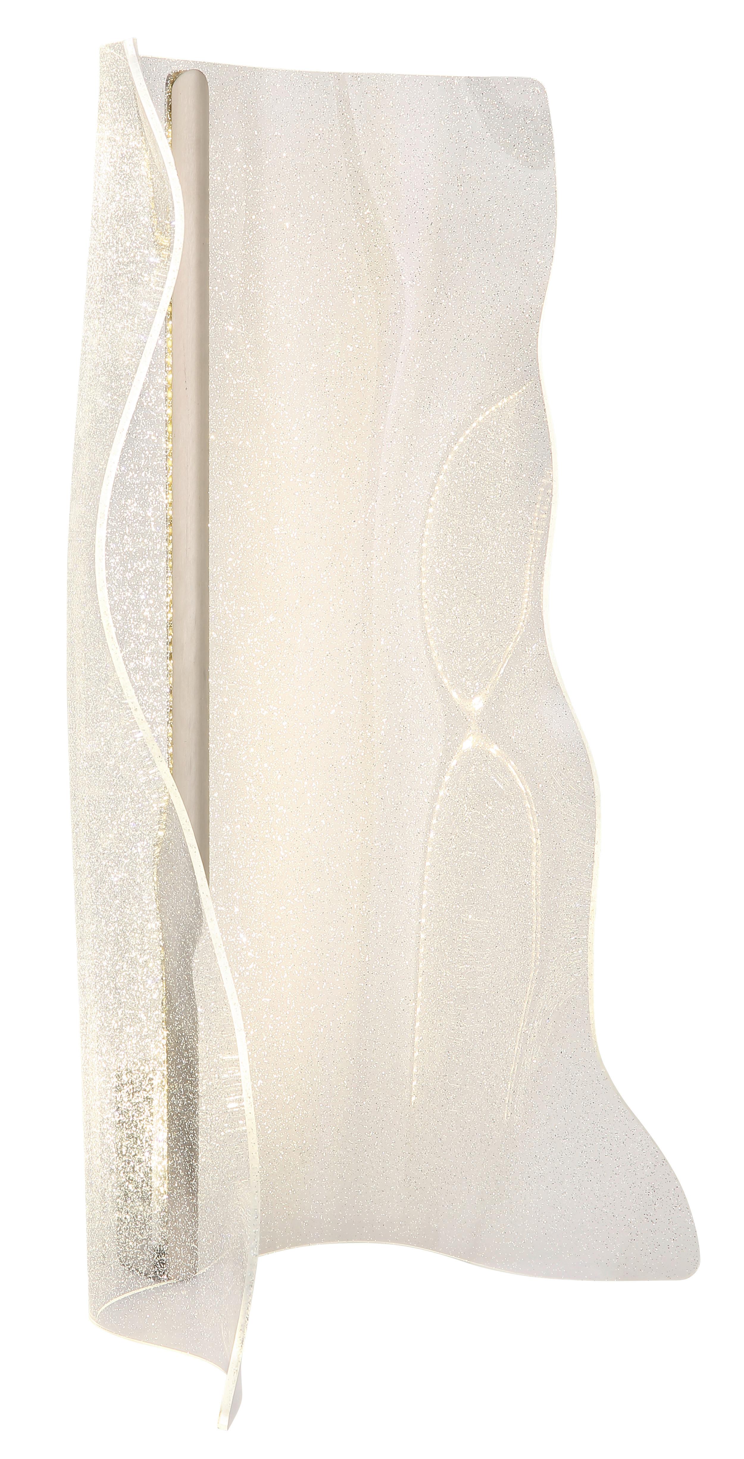 LED-Tischleuchte 68294t - Klar, Design, Kunststoff/Metall (25/33,5/60cm) - Globo