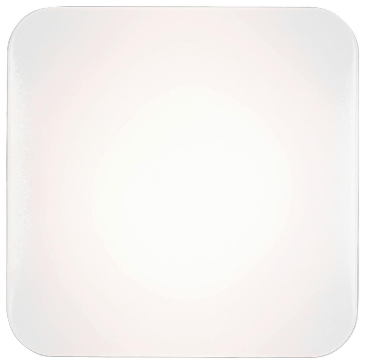 LED-Deckenleuchte Miro - Chromfarben/Weiß, MODERN, Kunststoff/Metall (27/27/5,8cm) - Luca Bessoni