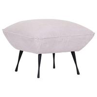 Hocker Lorris - Beige/Schwarz, KONVENTIONELL, Textil (60/49/53cm) - MID.YOU