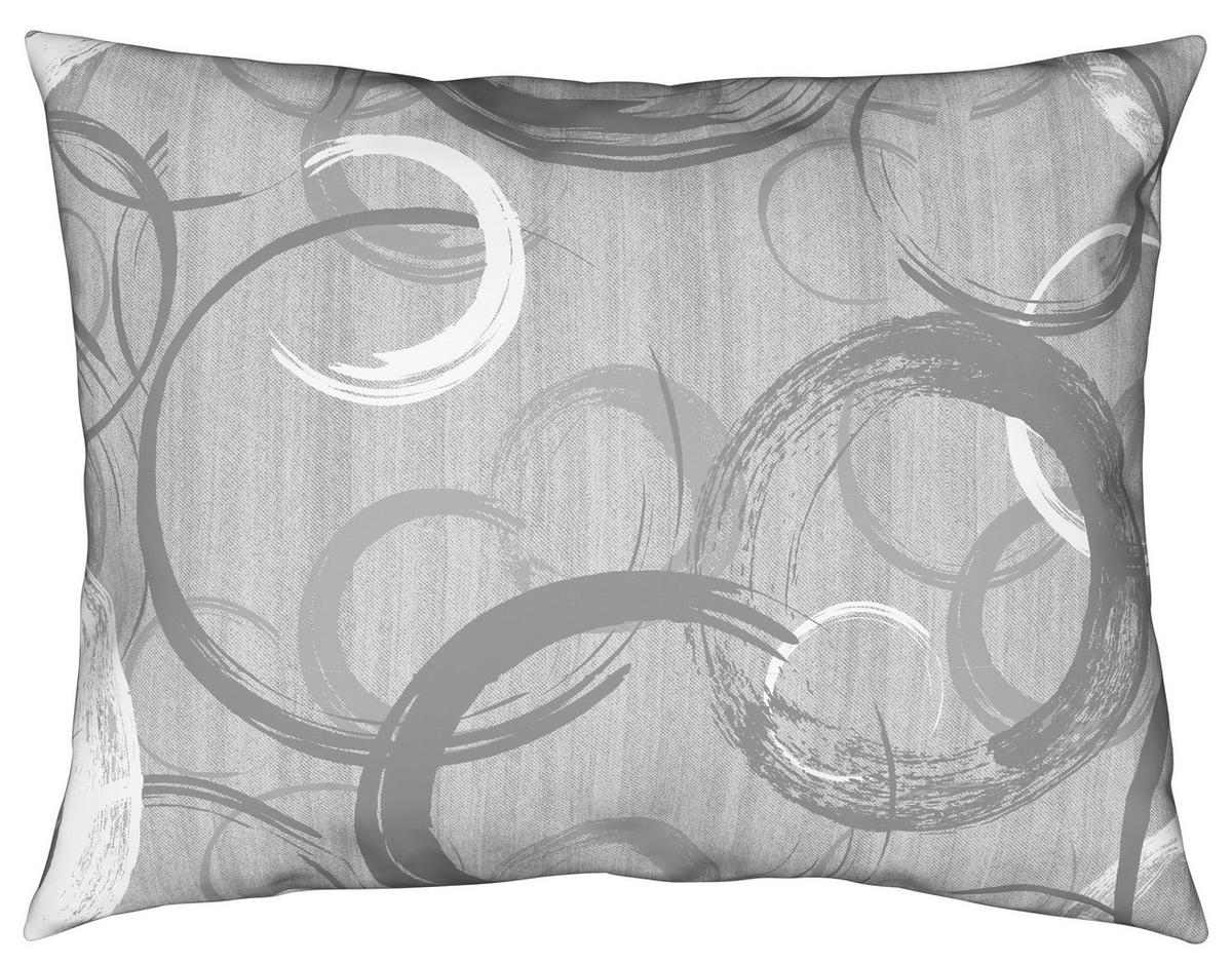 POVLEČENÍ NEW CIRCLES - šedá, textil (140/200cm) - Modern Living