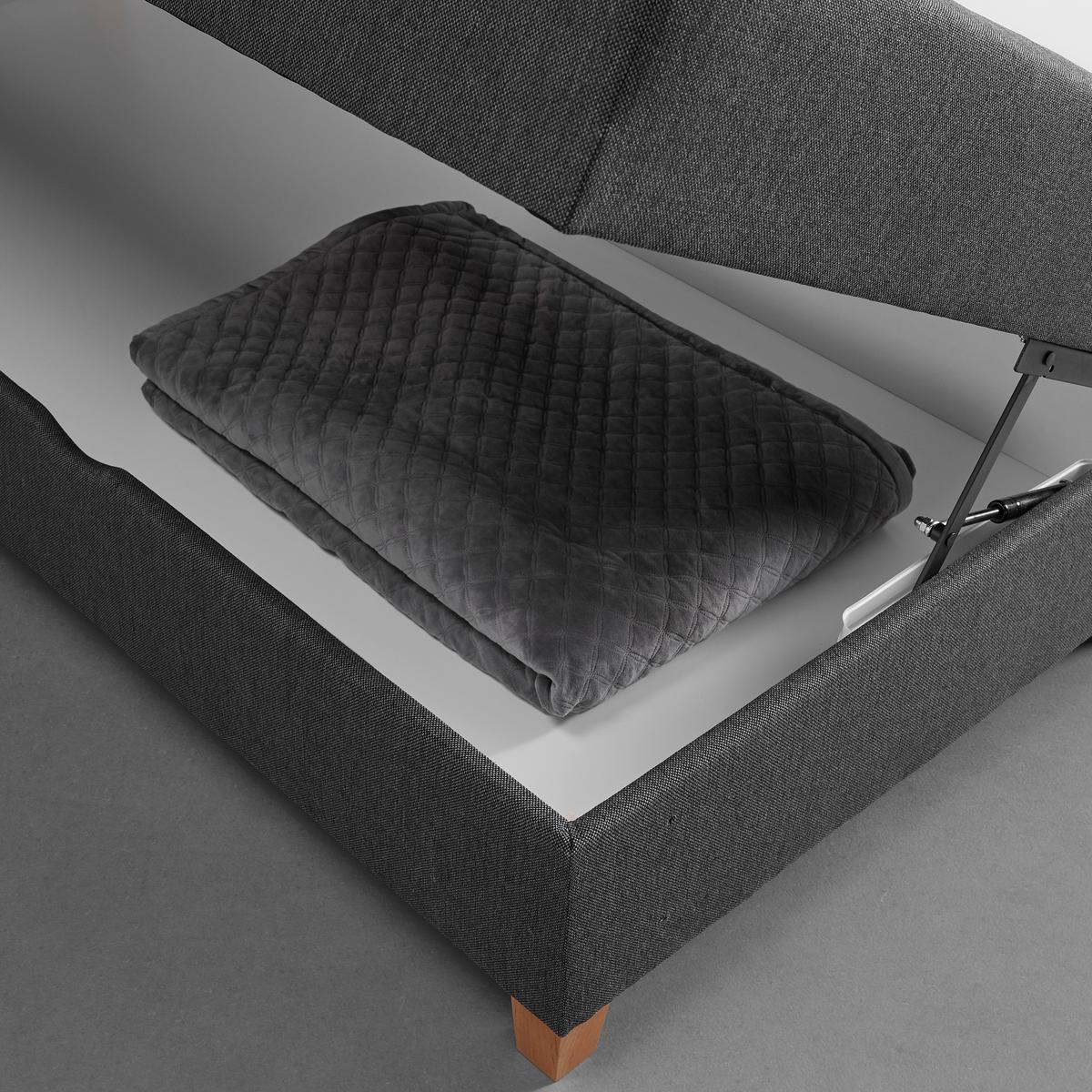 Americká posteľ MARCELLO, 180x200, tmavosivá - sivá/farba jelše, Modern, drevo/kompozitné drevo (180/200cm) - Bessagi Home