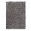 Hochflorteppich Fashion Shaggy Braun/grau 120x170 Cm - Braun/Grau, Basics, Textil (120/170cm) - Novel