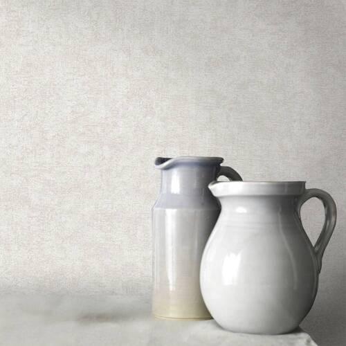Vliestapete 10017877 - Taupe, Basics, Papier/Kunststoff (52/1000cm)