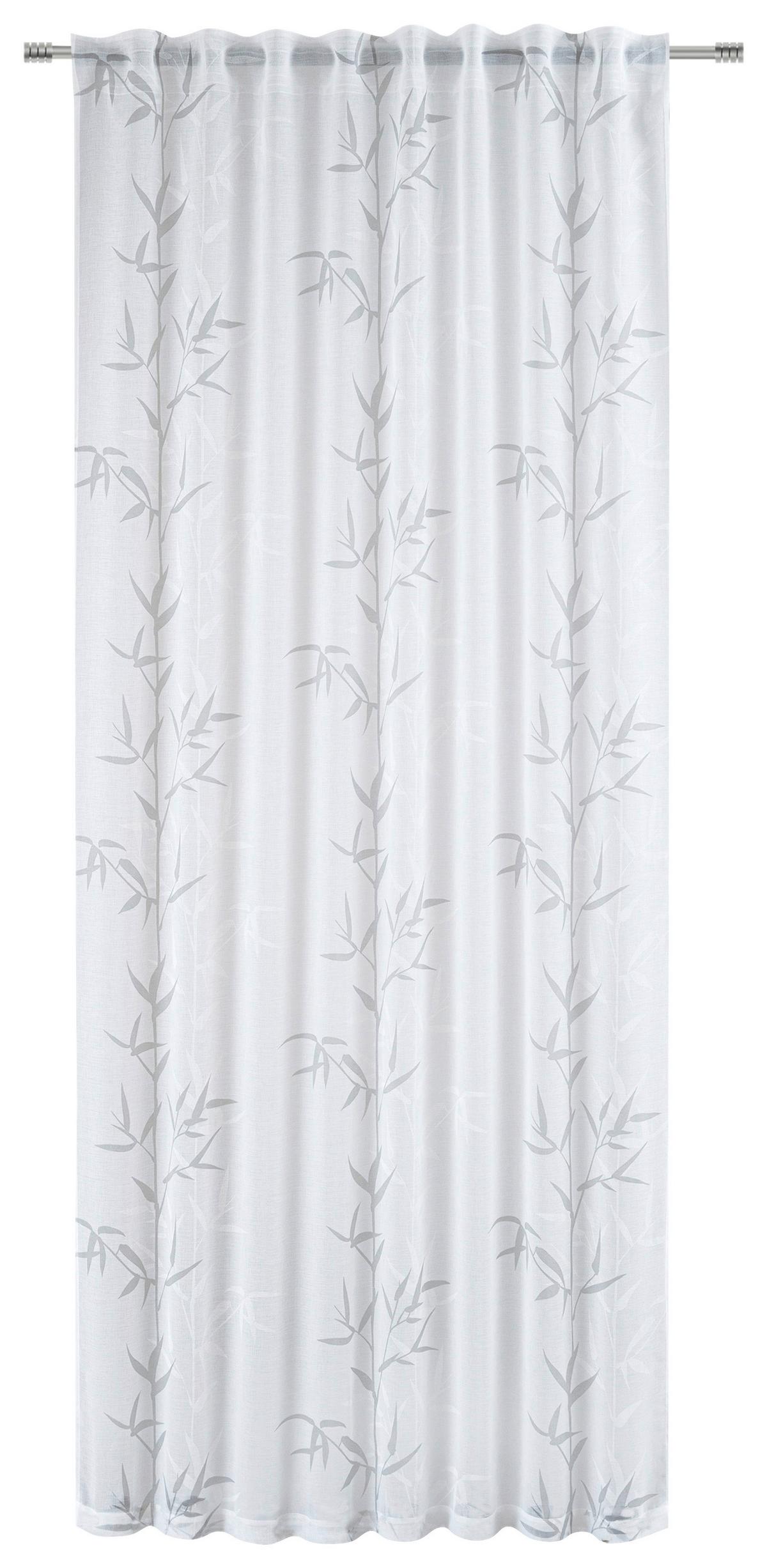 Fertigvorhang Beate - Weiß, MODERN, Textil (135/245cm) - Luca Bessoni