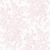 Vliestapete Picardie Petal - Pink/Weiß, Basics, Papier/Kunststoff (52/1000cm)