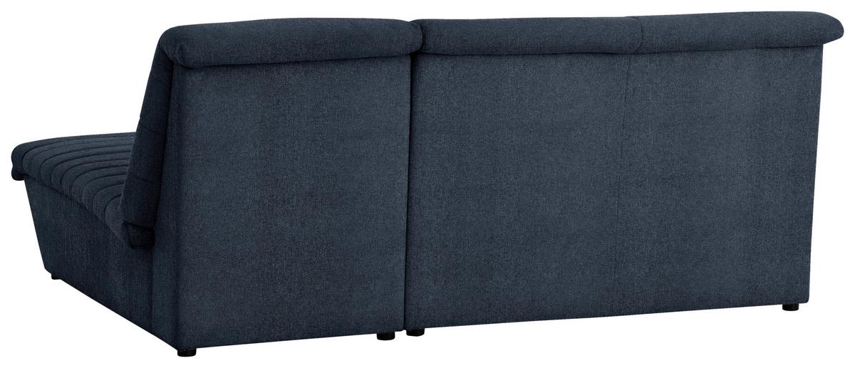 Ecksofa Looks Viii - Schwarz/Dunkelblau, Design, Textil (214/168cm) - LOOKS by W.Joop