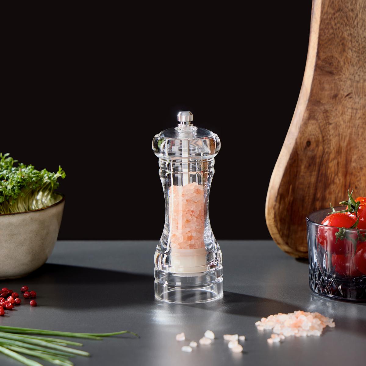 Gewürzmühle Laurenz - Klar, MODERN, Keramik/Kunststoff (5/13cm) - Luca Bessoni