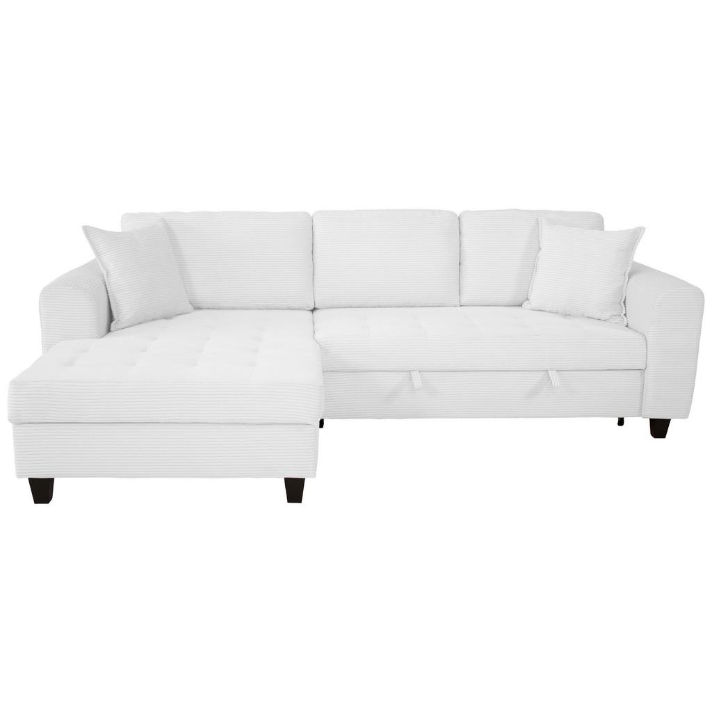 Ecksofa Moritz Silberfarben S: ca. 155x265 cm