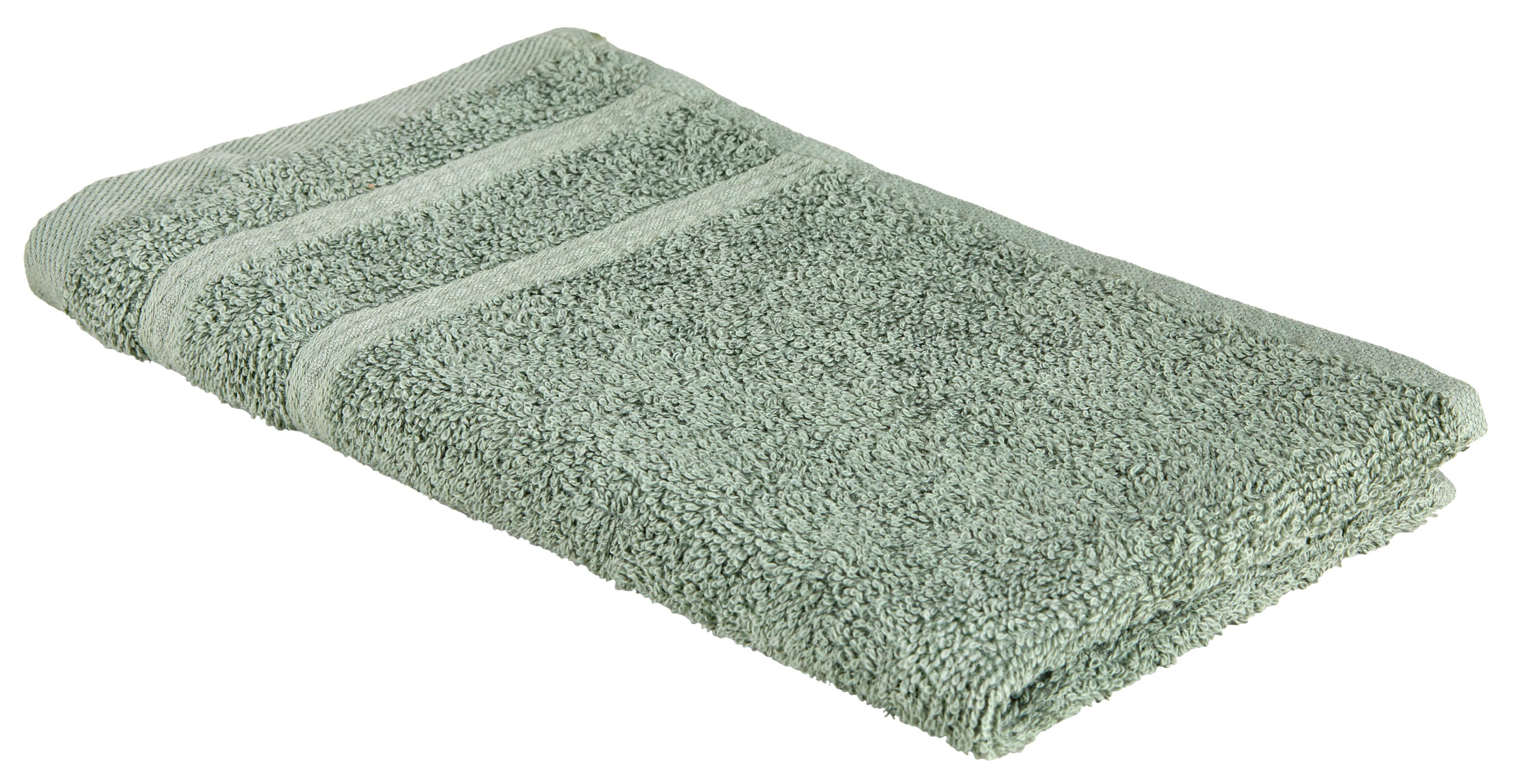 RUČNÍK PRO HOSTY Melanie, 30/50cm, zelená - zelená, textil (30/50cm) - Modern Living