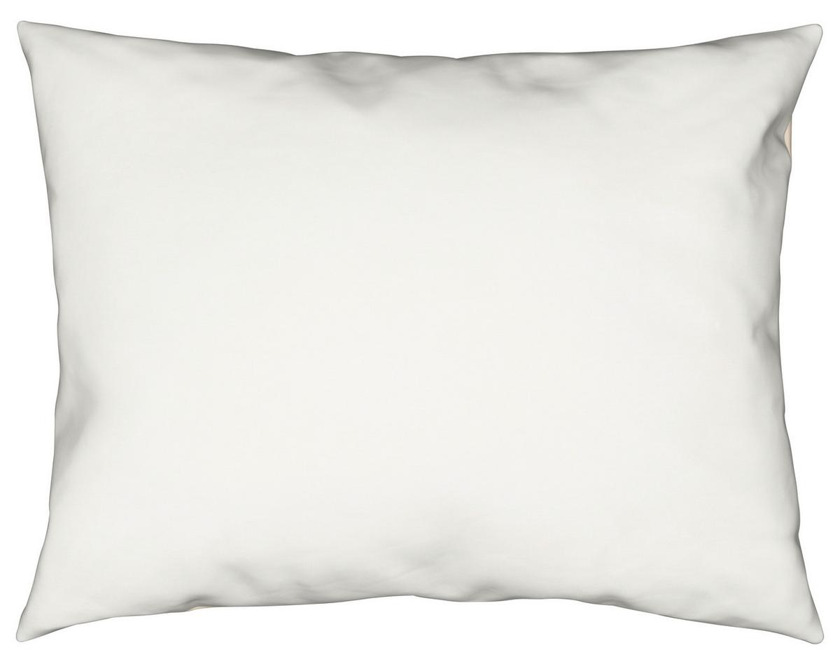 Povlečení Annika, 140/200cm, bílá,béžová - bílá/béžová, textil (140/200cm) - Modern Living