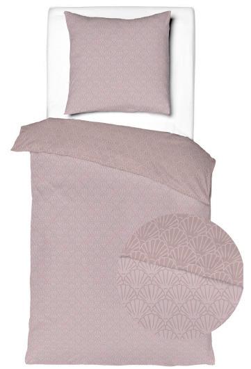 POSTEĽNÁ BIELIZEŇ Shell, 70 x 90/140 x 200 cm - hnedofialová, textil (140/200cm) - Mömax