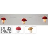 Led-es Fényfüzér Ahr004130 - barna/piros, Basics, műanyag (50cm)