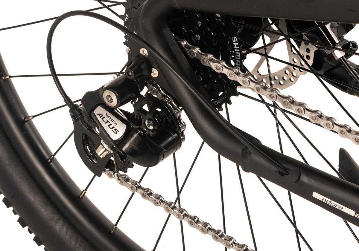 E-citybike 26 Zoll Schwarz - Schwarz, LIFESTYLE, Metall (180/70/100cm)