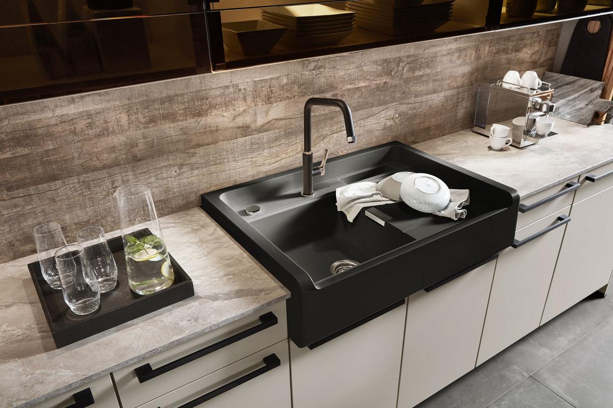 Einbauküche Eastbourne Frei Planbar Modernes Design - Weiß, MODERN, Holzwerkstoff - Vertico