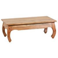 Couchtisch Holz Massiv Opium, Akazie - Akaziefarben, Design, Holz (110/60/40cm) - MID.YOU