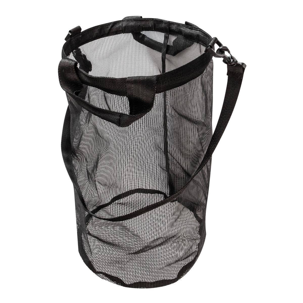 Pflanztasche Erntetasche Kunststoff Schwarz - Schwarz, Basics, Kunststoff (26/45cm)