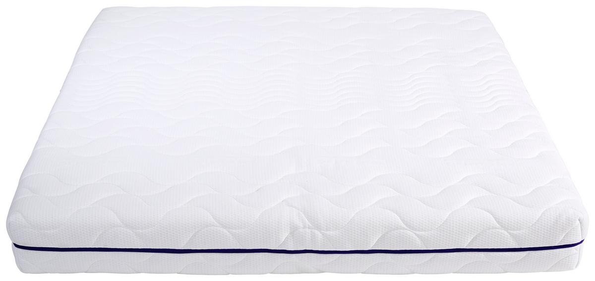 Komfortschaummatratze Ergo Duo 180x200cm Mittelfest - Weiß, Textil (180/200cm) - Primatex
