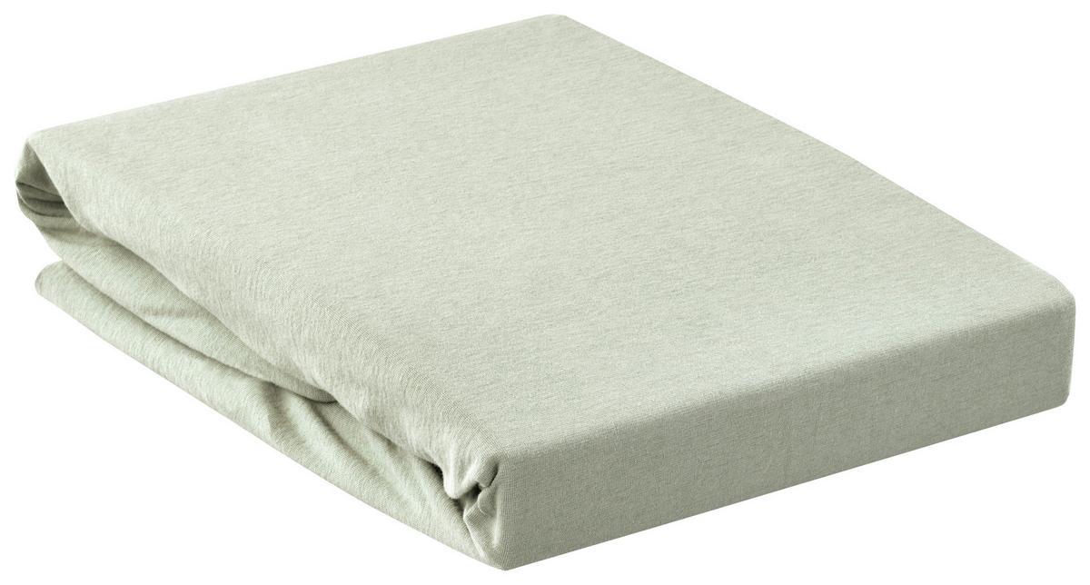 BOXSPRINGOVÉ PROSTĚRADLO Elasthan Hoch, 150/200cm - zelená, textil (150/200cm) - Premium Living