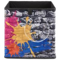ÚLOŽNÝ BOX POPPI 6 - vícebarevná, karton/textil (32/32/32cm) - Mömax
