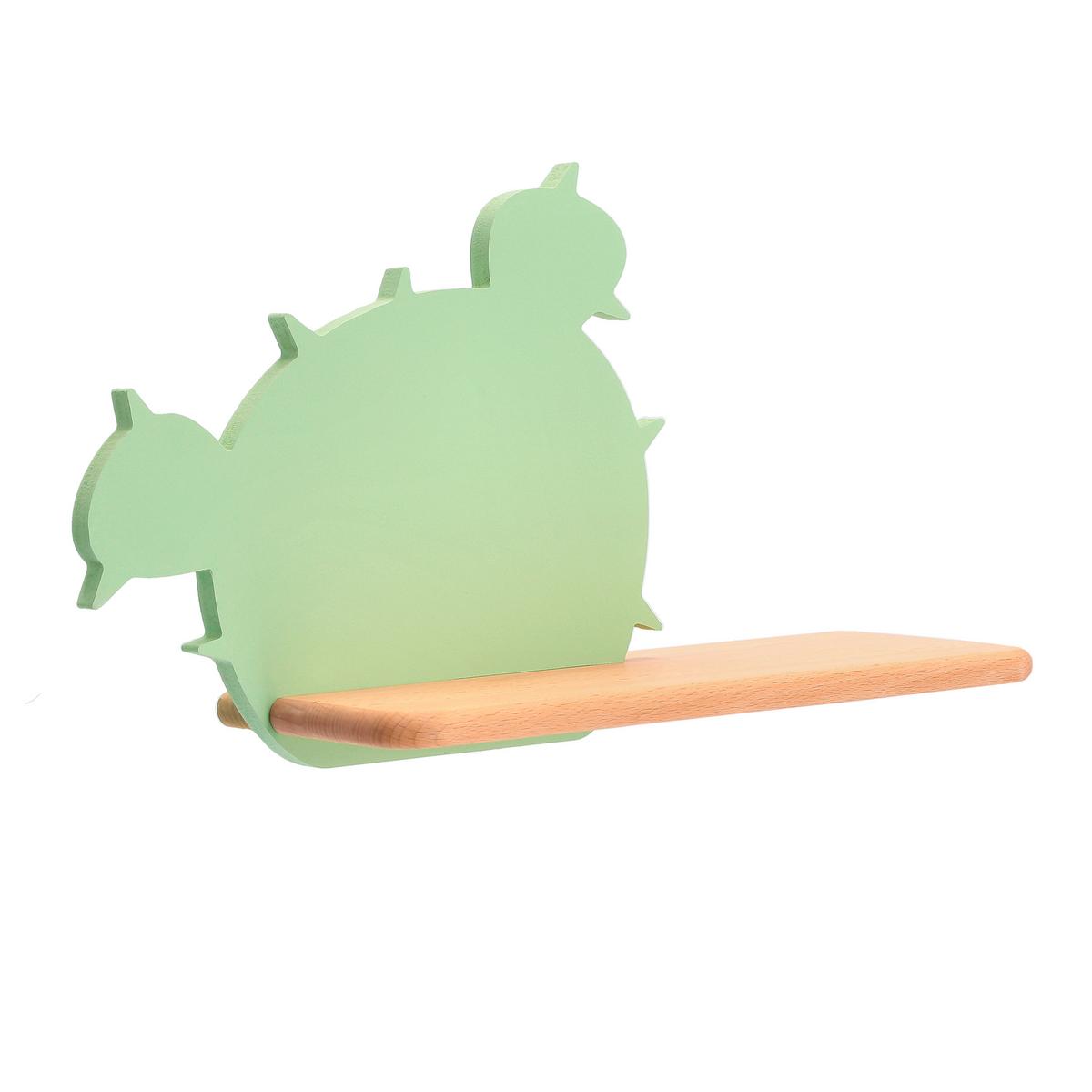 Kinderwandleuchte 21-00934 Cactus 3 - Grün, Basics, Holz/Holzwerkstoff (33.5/12/20.5cm)