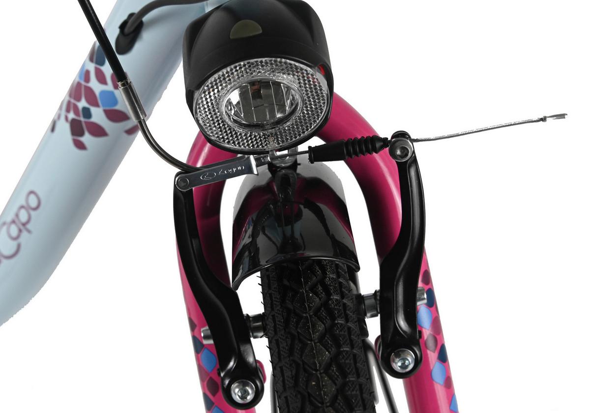 DaCapo Kinderfahrrad Cindy blau - Blau, Basics, Metall (25/140/60cm)