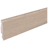 Sockelleiste Oak Linz - Braun, Basics, Kunststoff (240/5.8/1.2cm)
