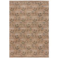 Juteteppich Arriana Jute Floral N 80x150 - Naturfarben, Basics, Textil (80/150cm)