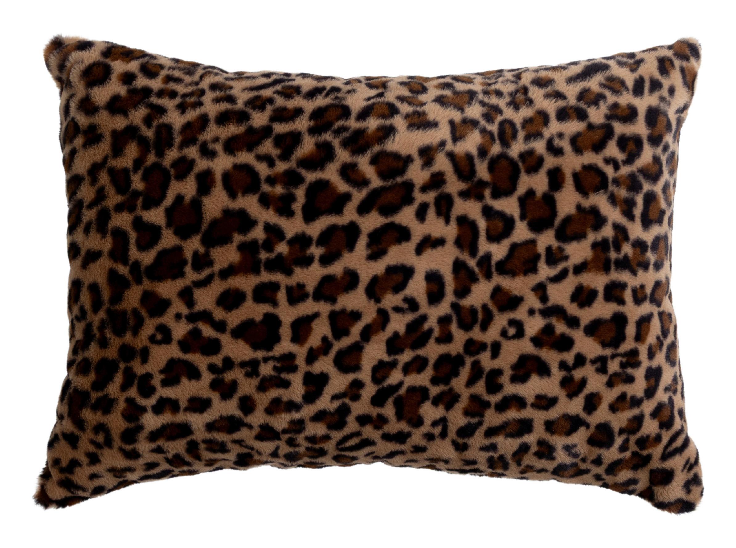 KOPFPOLSTER LEON - Schwarz/Braun, ROMANTIK / LANDHAUS, Textil (50/70cm) - James Wood