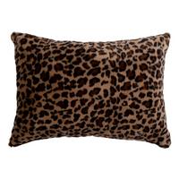 KOPFPOLSTER LEON - Schwarz/Braun, ROMANTIK / LANDHAUS, Textil (50/70cm) - James Wood