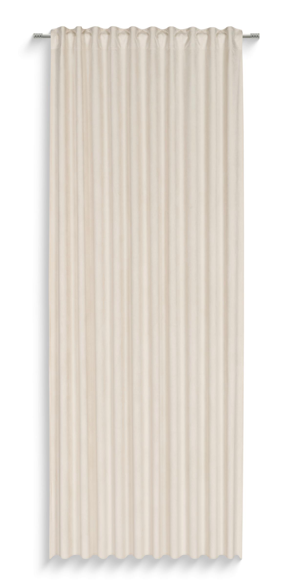 Készfüggöny Mina Kb. 140/245cm - bézs, Modern, textil (140/245cm) - Luca Bessoni