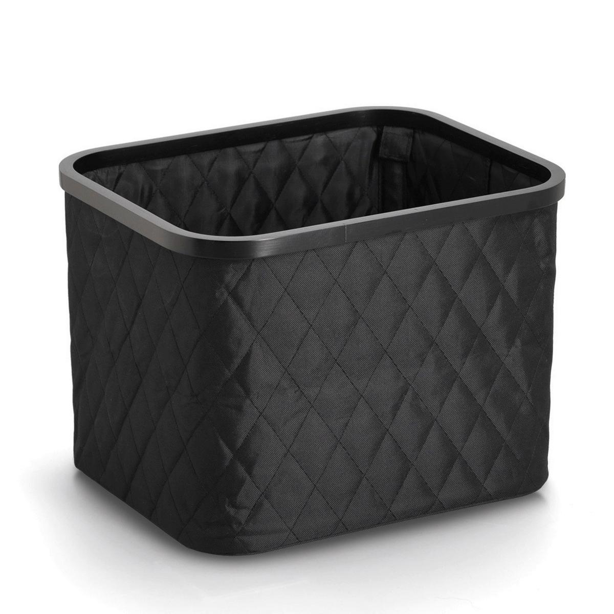 Aufbewahrungsbox Holz Kunststoff ca. 40,5x33x29,5 cm - Schwarz, Basics, Holz/Kunststoff (40.5/33/29,5cm) - Zeller Present