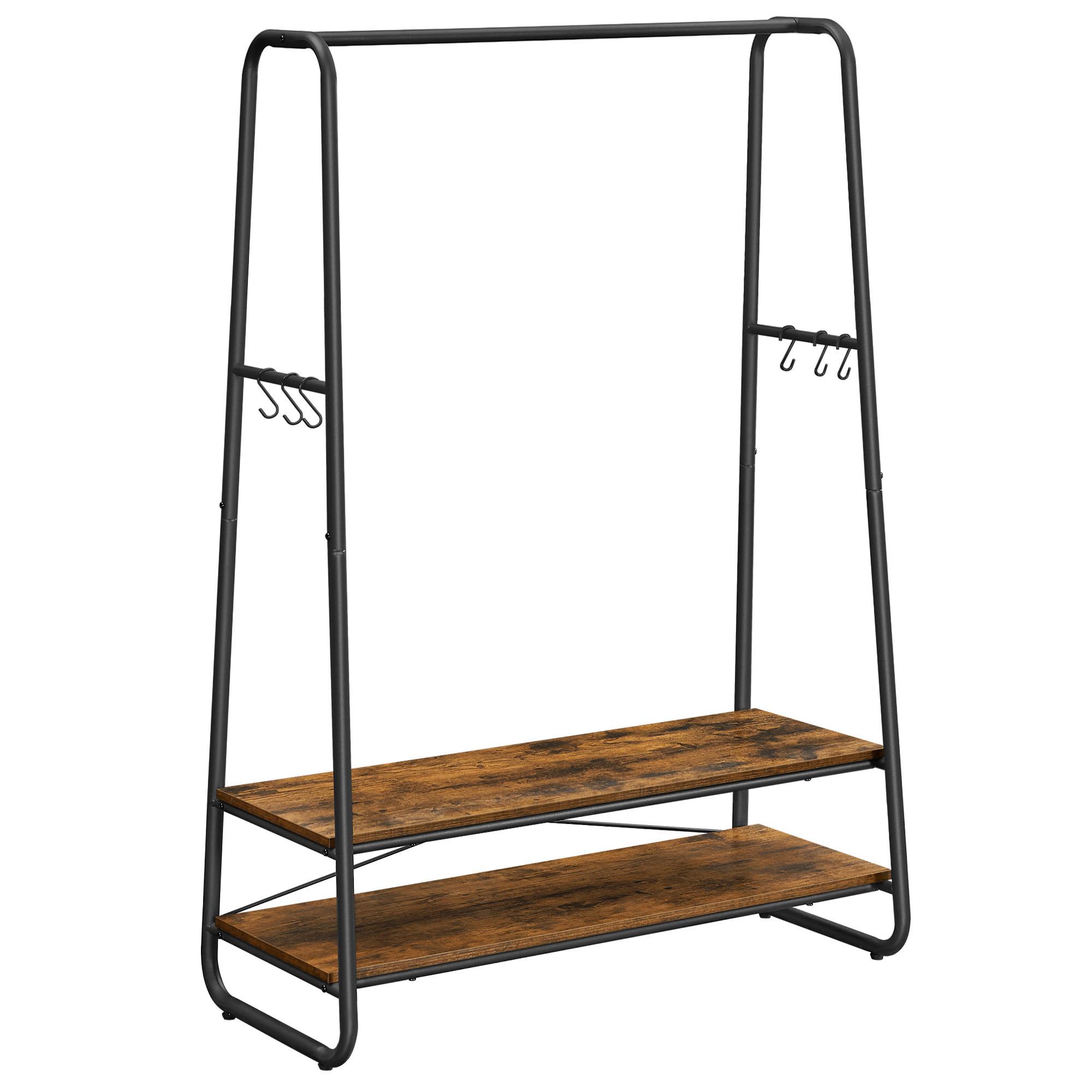 KLEIDERSTÄNDER Braun/Schwarz B: 100 cm