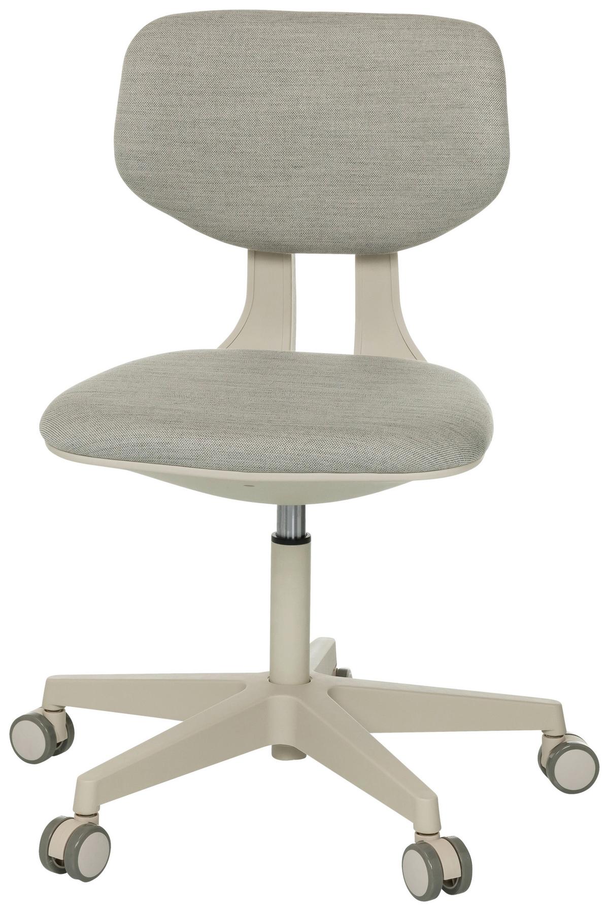 Jugenddrehstuhl Kid Classic Grau B: 51 cm - Grauweiß/Grau, MODERN, Kunststoff/Textil (51/72 - 87/51cm) - MID.YOU