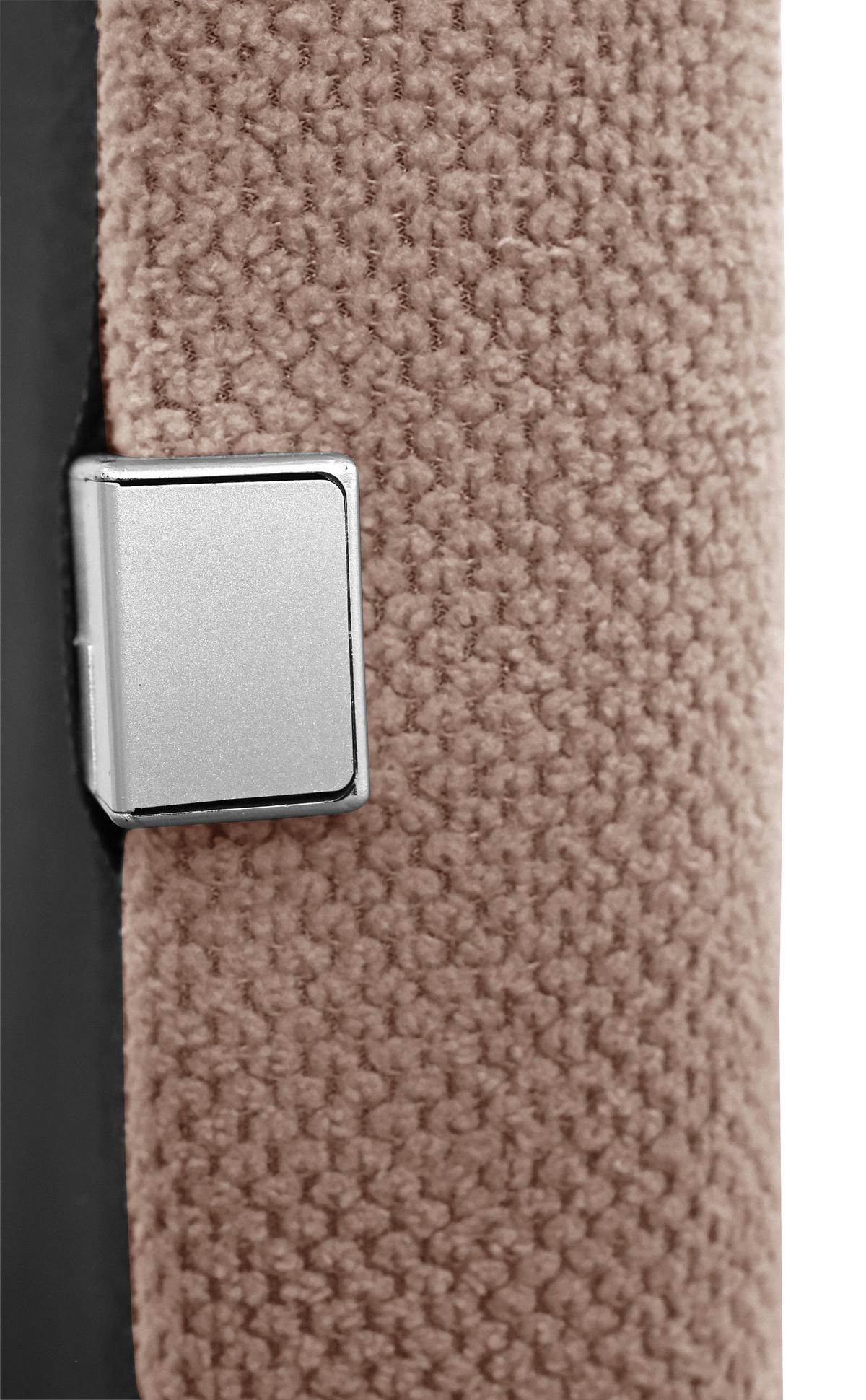 Boxbett mit Bettkasten 120x200 cm Hellbraun Carlos - Hellbraun/Schwarz, Basics, Holzwerkstoff/Textil (121/110/210cm) - Livetastic