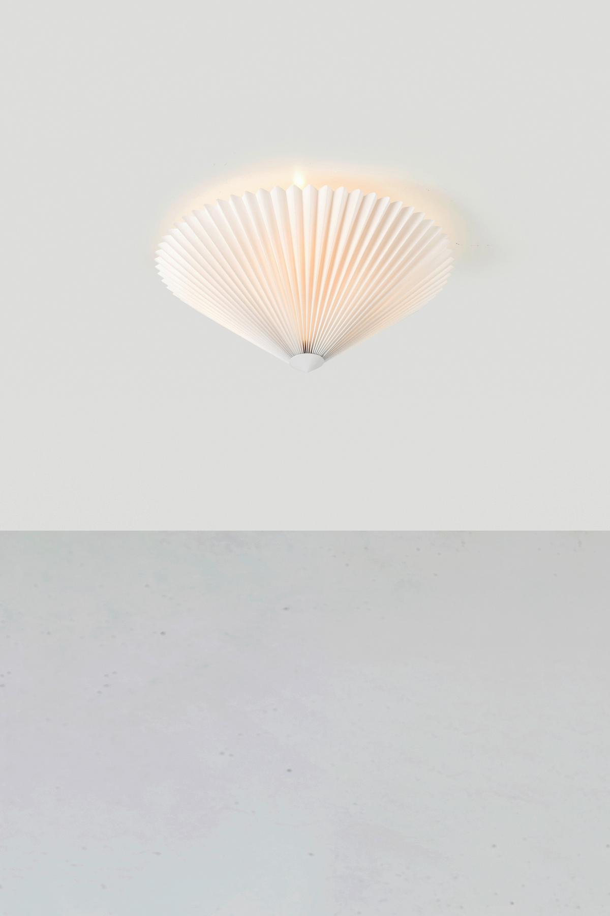 Deckenleuchte Plisado - Weiß, Basics, Kunststoff (48/20cm) - Markslöjd