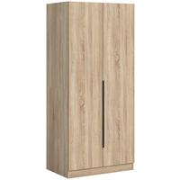 Drehtürenschrank Kopenhagen Sonoma Eiche B: 80 Cm - Sonoma Eiche, MODERN, Holzwerkstoff (80/181/52cm) - MID.YOU