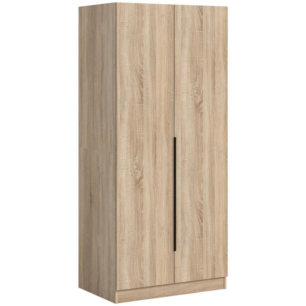 Drehtürenschrank Kopenhagen Sonoma Eiche B: 80 Cm