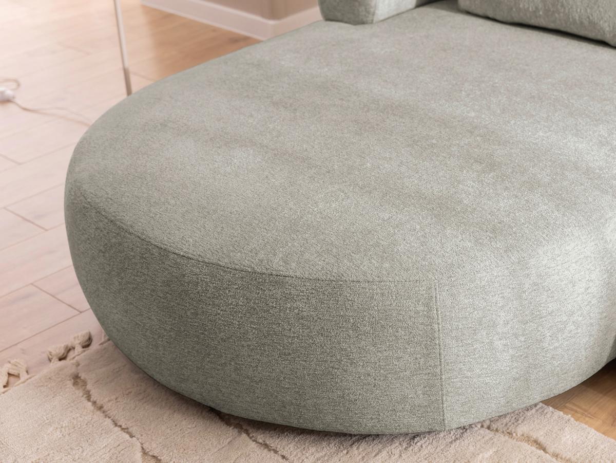 XXL-Sessel Ferro Hellgrau B: 122 cm - Hellgrau/Schwarz, Design, Textil (122/76/156cm) - Livetastic