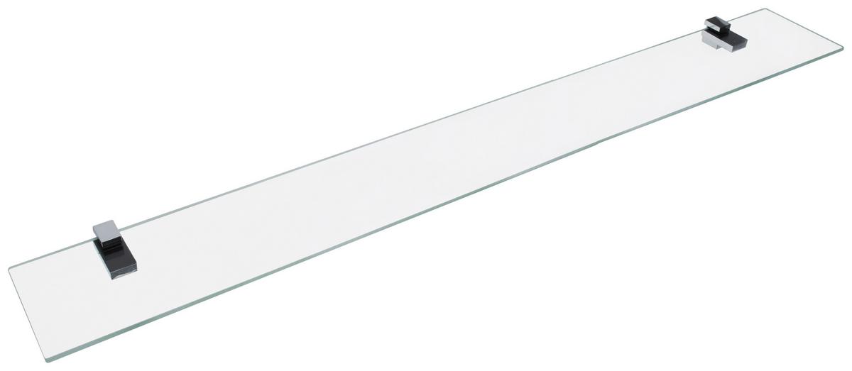 Wandboard Bath 4 B:100cm Glas, Transparent - Transparent, Basics, Glas (100/12cm) - MID.YOU