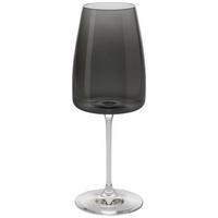 SKLENICE NA BÍLÉ VÍNO NICKI - černá, Moderní, sklo (7,9/22cm) - Gourmesto