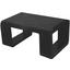 Couchtisch Im Jungen Design Snake in Schwarz - Schwarz, MODERN, Holz/Holzwerkstoff (90/42/60cm)