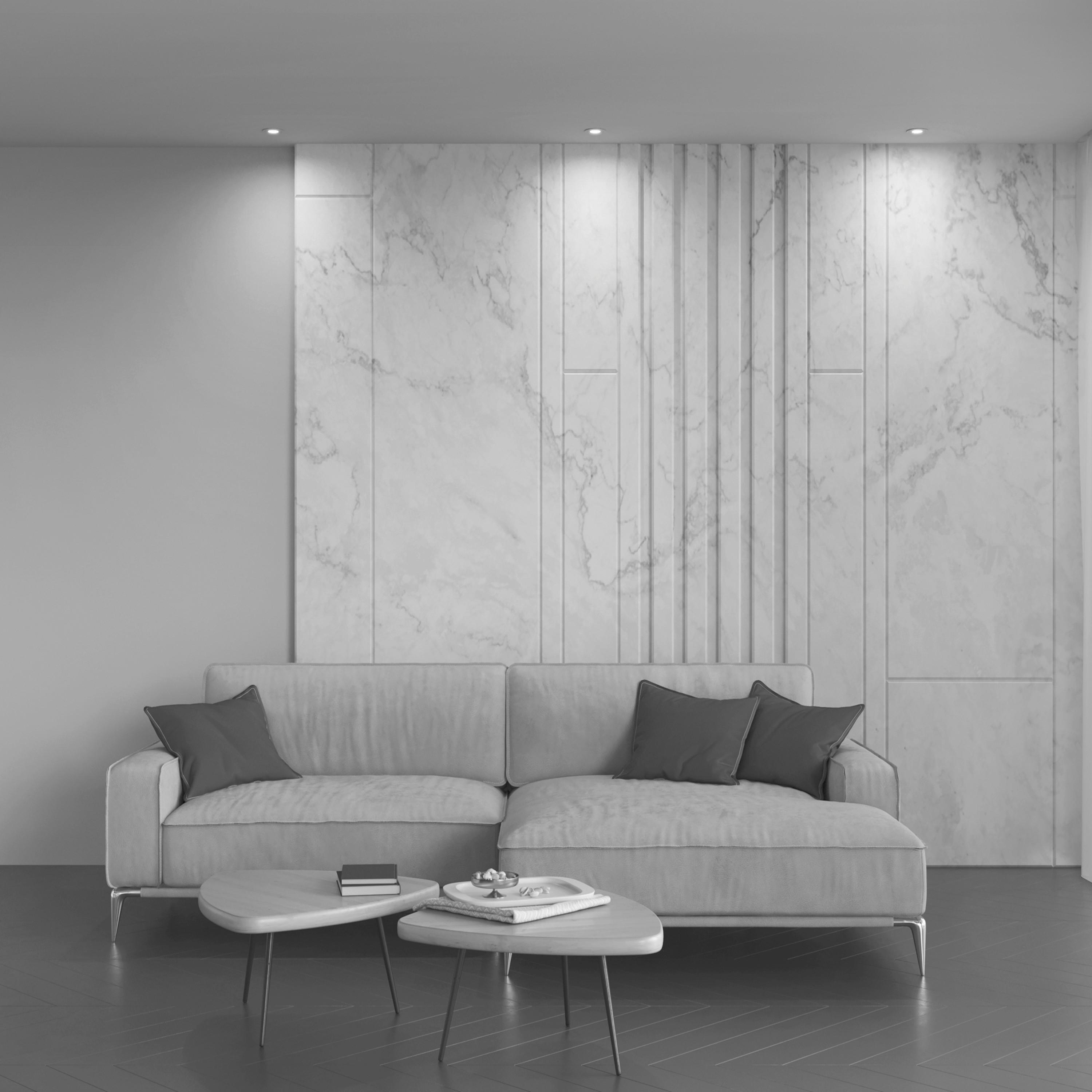 Strahler Atom - Weiß, Basics, Metall (9,2/2,5/9,2cm) - MAYTONI