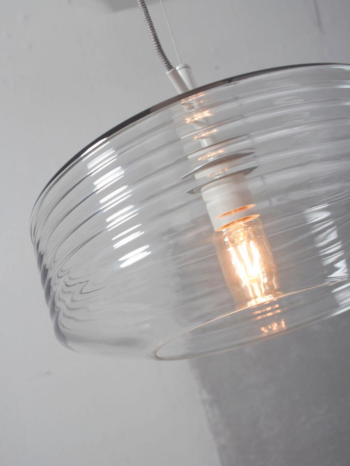 Hängeleuchte Verona - Transparent, Trend, Glas (35/31cm) - It's about Romi