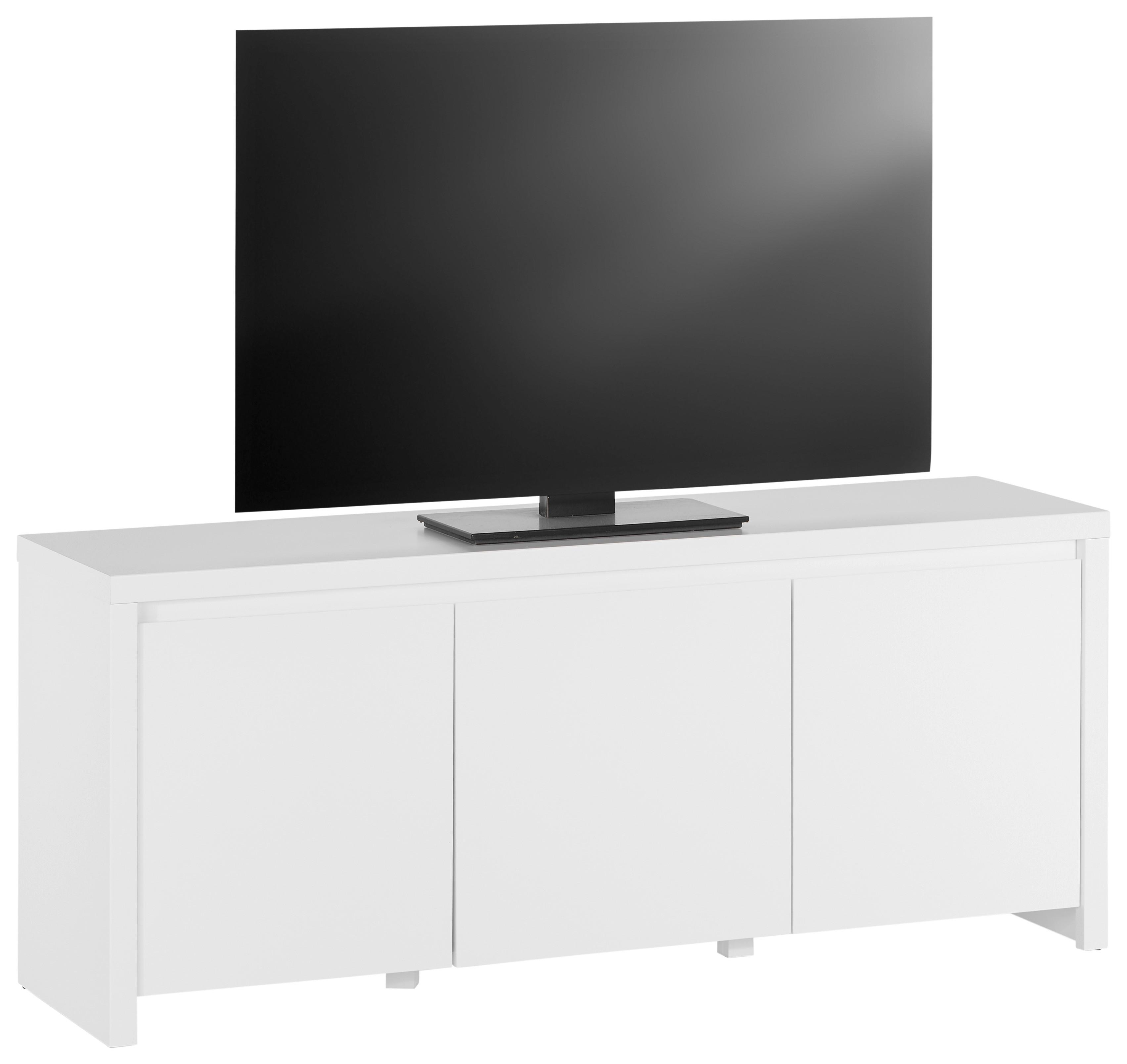 Kommode Larios 143,2 Cm Weiß - Weiß, MODERN, Holzwerkstoff (143,2/61/40cm)