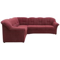 Ecksofa Mit Schlaffunktion Papenburg Beerenfarben - Beere/Schwarz, KONVENTIONELL, Textil (192/243cm) - MID.YOU
